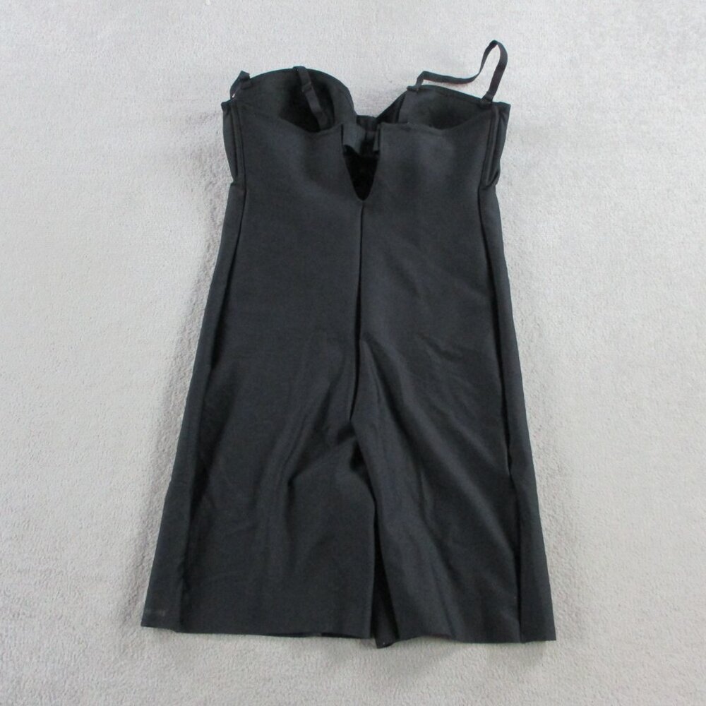 SKIMS Underwire Bodysuit Womens 2X Black Mid Thigh Sculpt Shapewear Plus NWOT - Picture 3 of 7